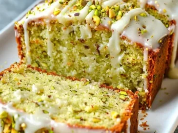 Pistachio Lemon Breakfast Bread