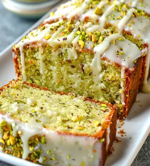 Pistachio Lemon Breakfast Bread