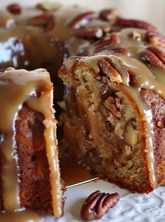 Apple Pecan Cake