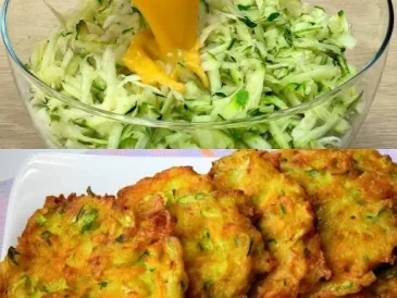 Zucchini and Carrot Fritters