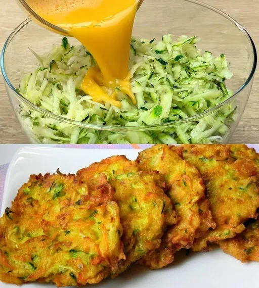 Zucchini and Carrot Fritters