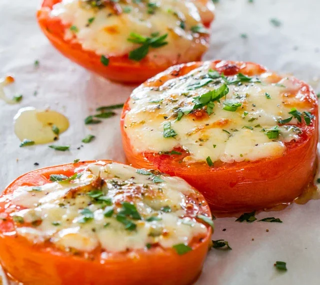 Baked Parmesan Tomatoes