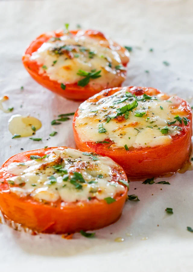 Baked Parmesan Tomatoes