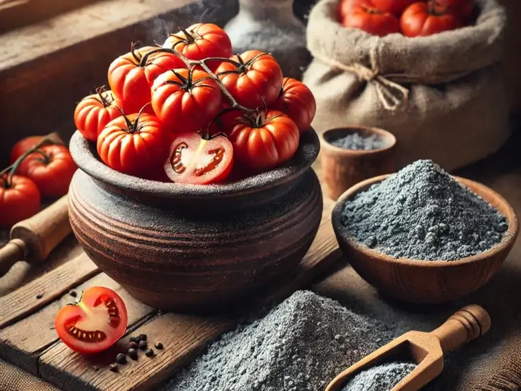 Preserve Tomatoes in Ash