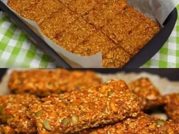 Oatmeal Seed Crackers